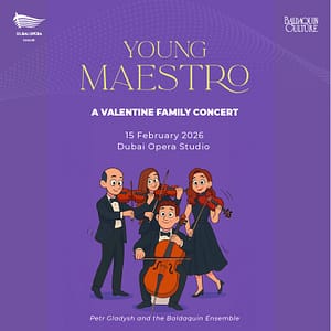 Young Maestro: A Valentine Family Concert in Dubai – Shows and Theatrical Plays Shafqa.com Online Shopping, Best Prices in Dubai UAE