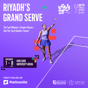 2025 WTA Finals Riyadh presented by PIF – Sports Events Shafqa.com Online Shopping, Best Prices in Dubai UAE