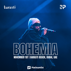 Bohemia The King of Punjabi Rap at Barasti in Dubai – Concerts Shafqa.com Online Shopping, Best Prices in Dubai UAE