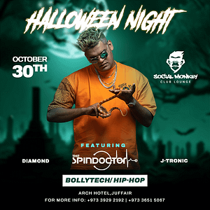 BollyTech – Feat. The Spin Doctor Live At Social Monkey – Desi Events Shafqa.com Online Shopping, Best Prices in Dubai UAE