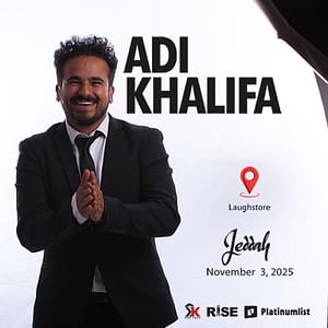 Comedy Show by Adi Khalifa in Jeddah – Shows and Theatrical Plays Shafqa.com Online Shopping, Best Prices in Dubai UAE