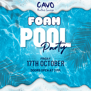 Foam Pool Party at Cavo Rooftop – Nightlife Shafqa.com Online Shopping, Best Prices in Dubai UAE