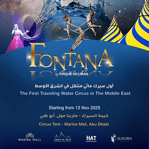 Fontana Circus 2025 Abu Dhabi – Shows and Theatrical Plays Shafqa.com Online Shopping, Best Prices in Dubai UAE