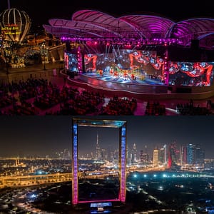 Global Village + Dubai Frame – Combo – Must-see attractions Shafqa.com Online Shopping, Best Prices in Dubai UAE