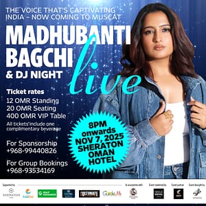Madhubanti Bagchi Live Concert in Muscat – Concerts Shafqa.com Online Shopping, Best Prices in Dubai UAE