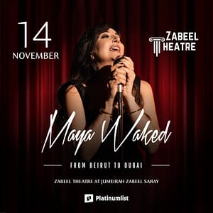 Maya Waked from Beirut to Dubai at Zabeel Theatre, Dubai – Concerts Shafqa.com Online Shopping, Best Prices in Dubai UAE