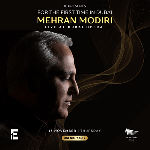 Mehran Modiri Concert at Dubai Opera – Persian Events Shafqa.com Online Shopping, Best Prices in Dubai UAE