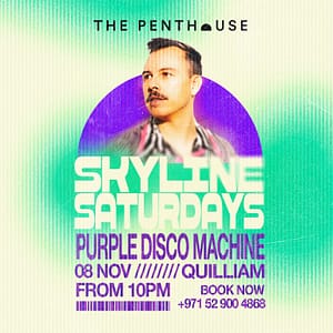 Purple Disco Machine | Skyline Saturdays at The Penthouse – Nightlife Shafqa.com Online Shopping, Best Prices in Dubai UAE