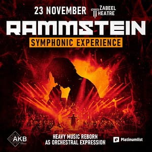 Rammstein Symphonic Experience at Zabeel Theatre in Dubai – Concerts Shafqa.com Online Shopping, Best Prices in Dubai UAE
