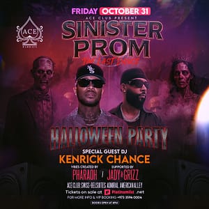Sinister Prom “The Last Dance” Halloween Party live at ACE Club in Manama – Halloween Shafqa.com Online Shopping, Best Prices in Dubai UAE