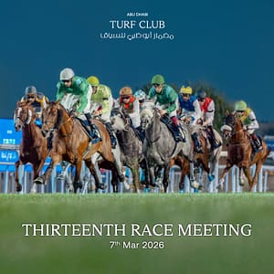 The Garden Race Meeting 13 in Abu Dhabi – Sports Events Shafqa.com Online Shopping, Best Prices in Dubai UAE