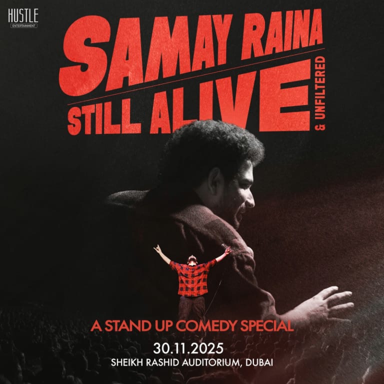 Samay Raina: Still Alive & Unfiltered in Dubai – Shows and Theatrical Plays Shafqa.com Online Shopping, Best Prices in Dubai UAE 2