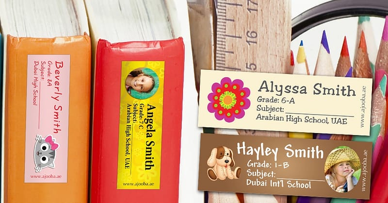 144 Personalised Book Labels National Deal Shafqa.com Online Shopping, Best Prices in Dubai UAE 2