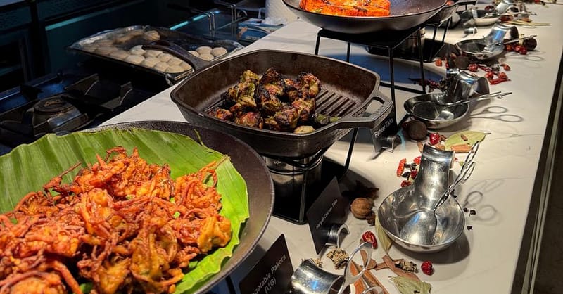 5* Indian Night Buffet With Choice Of Beverages And Live Stations Dubai Shafqa.com Online Shopping, Best Prices in Dubai UAE 7