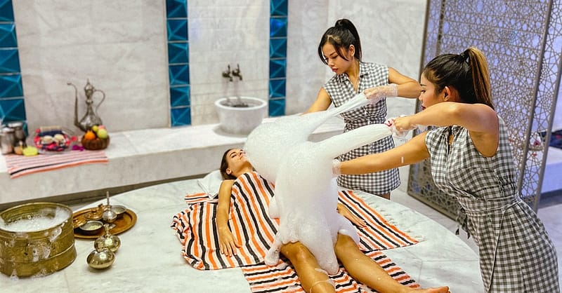 50-Minute “”Traditional Turkish Hammam”” (Foam Spa Treatment & Scrub) Dubai Shafqa.com Online Shopping, Best Prices in Dubai UAE 13