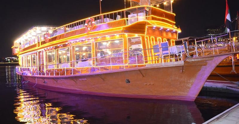 Canal Dhow Cruise Or Trio Package At Desert Vibes Tourism Dubai Shafqa.com Online Shopping, Best Prices in Dubai UAE 3