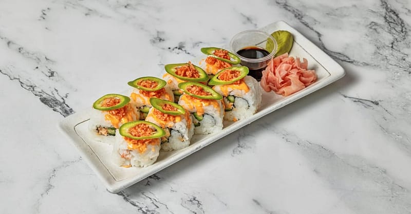 Choice Of Any Sushi Roll With Soft Drink At Ichikura Dubai Shafqa.com Online Shopping, Best Prices in Dubai UAE 5