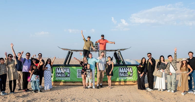 Choice Of Hot Air Balloon Flight: For One Child And 1, 2 Or 4 Adults National Deal Shafqa.com Online Shopping, Best Prices in Dubai UAE 8