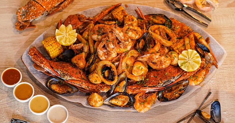 Choose From Sailor Boil Or Captain Boil At Shellfish Bar Dmcc Dubai Shafqa.com Online Shopping, Best Prices in Dubai UAE 2