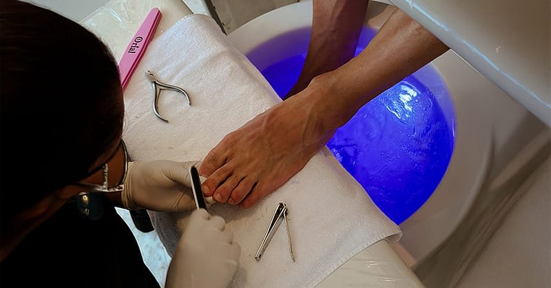 Classic, Gelish Mani-Pedi Or Regular Polish At Spaces Salon & Spa National Deal Shafqa.com Online Shopping, Best Prices in Dubai UAE 4
