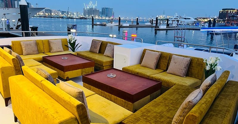 Dine, Dance, And Delight: Dubai Canal Dinner Dhow Cruise Dubai Shafqa.com Online Shopping, Best Prices in Dubai UAE 16