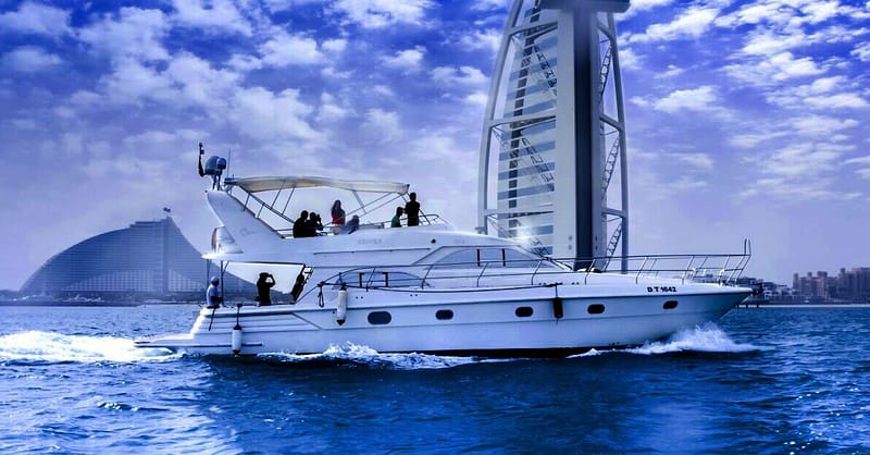 Embark On A Luxury Dubai Marina Yacht Cruise At Media Waves Yachts! Dubai Shafqa.com Online Shopping, Best Prices in Dubai UAE 12