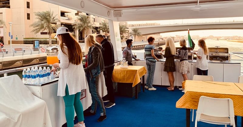 Embark On Dubais Starlit Marina Sunset/Diner Cruise For 4 People Dubai Shafqa.com Online Shopping, Best Prices in Dubai UAE 14