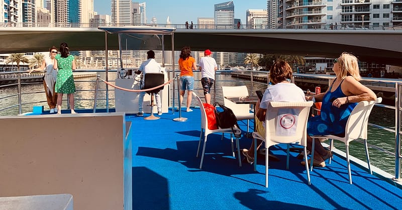 Embark On Dubais Starlit Marina Sunset/Diner Cruise For 4 People Dubai Shafqa.com Online Shopping, Best Prices in Dubai UAE 10