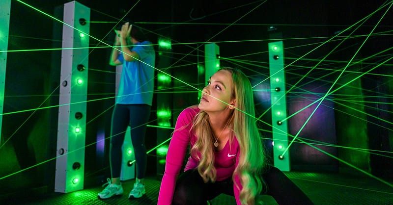 Experience The Thrilling Beamz Laser Maze For One, Two, Or Four People Dubai Shafqa.com Online Shopping, Best Prices in Dubai UAE 2