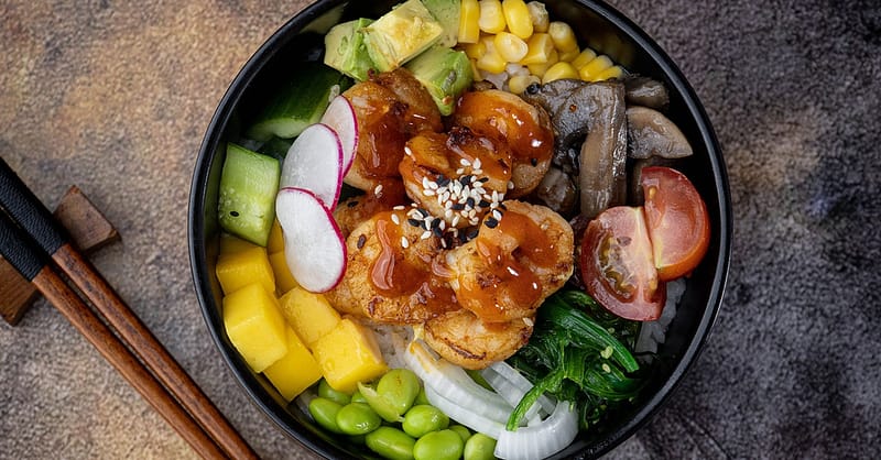 Feast On A Choice Of Poke Bowl 24oz + Classic Ice Tea For 1, 2 Or 4 Abu Dhabi Shafqa.com Online Shopping, Best Prices in Dubai UAE 12