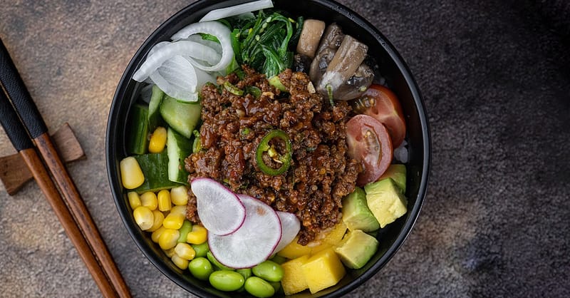 For 1,2 Or 4: Choice Of Poke Bowl 24oz W/ Classic Ice Tea Abu Dhabi Shafqa.com Online Shopping, Best Prices in Dubai UAE 7