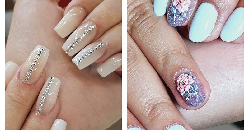 Full Acrylic Or Hard Gel Nail Extension With Normal Or Gelish Polish Dubai Shafqa.com Online Shopping, Best Prices in Dubai UAE 5