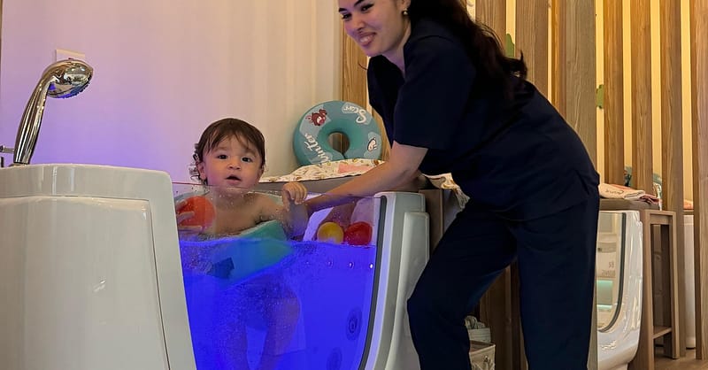 Get 30, Or 40 Mins Aquatic Wellness For Infants, Babies! Dubai Shafqa.com Online Shopping, Best Prices in Dubai UAE 2