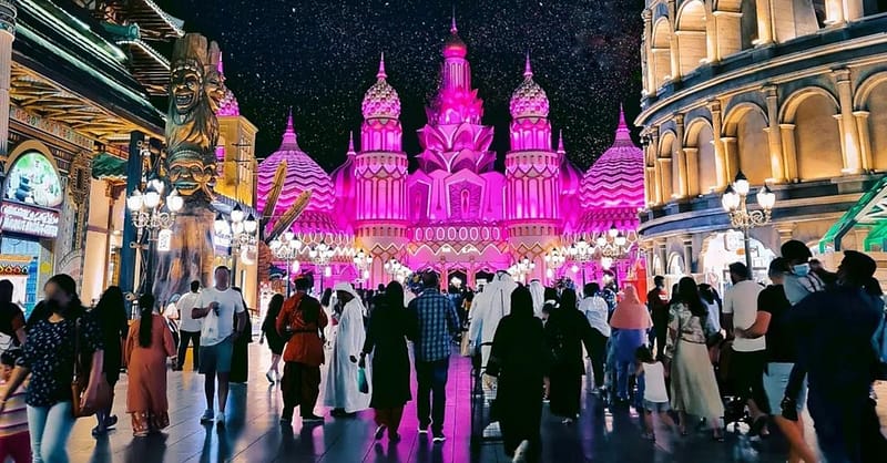Global Village + Optional Img Worlds Of Adventure Or Aquarium Ticket Dubai Shafqa.com Online Shopping, Best Prices in Dubai UAE 2