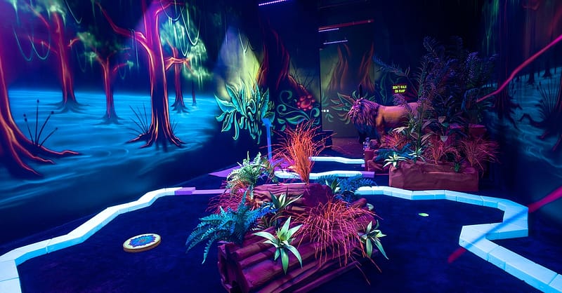 Glow Golf Experience At Mystic Golf By Tr88house @Bluewaters Island Dubai Shafqa.com Online Shopping, Best Prices in Dubai UAE 4