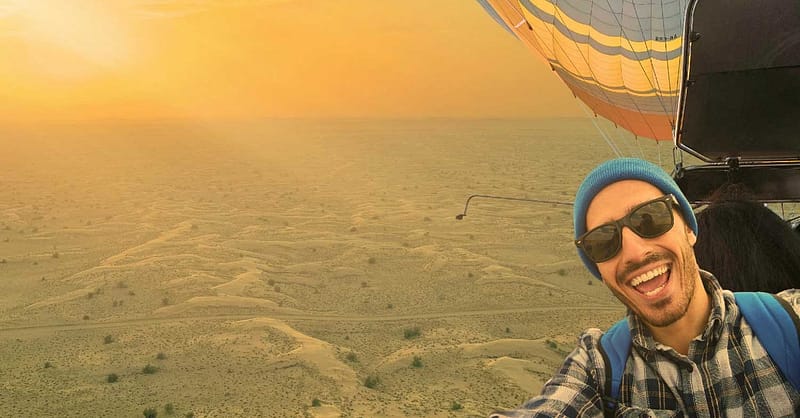 Hot Air Balloon Flight Experience At 4,000 Feet For Adult Or Child Sharjah & N. Emirates Shafqa.com Online Shopping, Best Prices in Dubai UAE 3