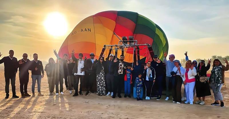 Hot Air Balloon Flight Experience For 1 Child Or 1, 2, Or 4 Adults National Deal Shafqa.com Online Shopping, Best Prices in Dubai UAE 7