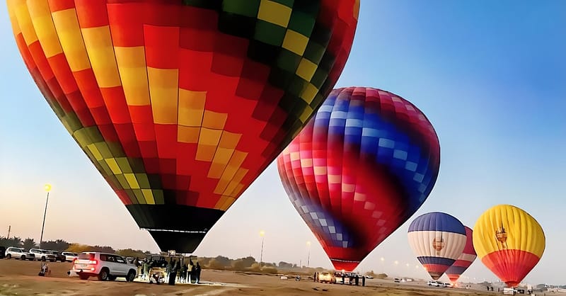 Hot Air Balloon Flight Experience For 1 Child Or 1, 2, Or 4 Adults National Deal Shafqa.com Online Shopping, Best Prices in Dubai UAE 2