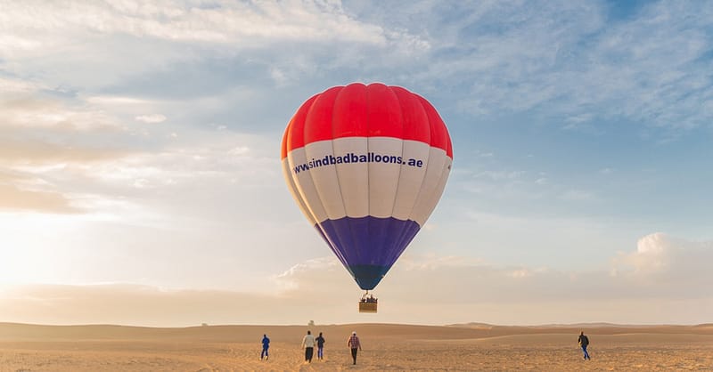 Hot Air Balloon Flight W/Pickup & Drop-Off For 1 Child /Up To 4 Adults National Deal Shafqa.com Online Shopping, Best Prices in Dubai UAE 3