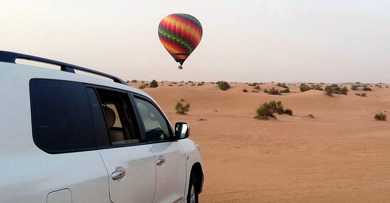 Hot Air Balloon Flight W/Pickup & Drop-Off For 1 Child /Up To 4 Adults National Deal Shafqa.com Online Shopping, Best Prices in Dubai UAE 4