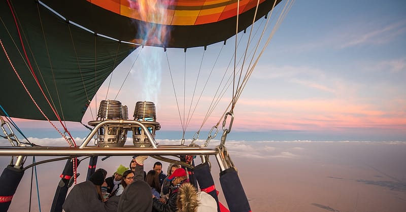 Hot Air Balloon Flight W/Pickup & Drop-Off For 1 Child /Up To 4 Adults National Deal Shafqa.com Online Shopping, Best Prices in Dubai UAE 6
