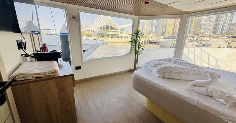 Luxury House Boat Sunset Cruise Dubai Marina At Luxury Yachts Dubai Shafqa.com Online Shopping, Best Prices in Dubai UAE 12