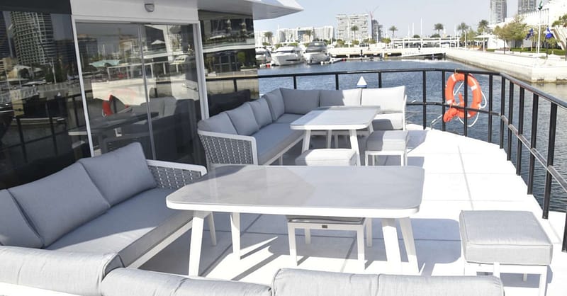 Luxury House Boat Sunset Cruise Dubai Marina At Luxury Yachts Dubai Shafqa.com Online Shopping, Best Prices in Dubai UAE 6