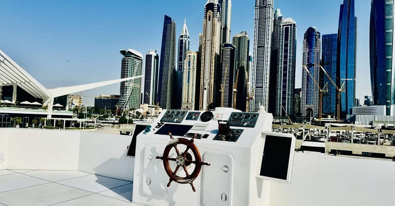 Luxury House Boat Sunset Cruise Dubai Marina At Luxury Yachts Dubai Shafqa.com Online Shopping, Best Prices in Dubai UAE 10