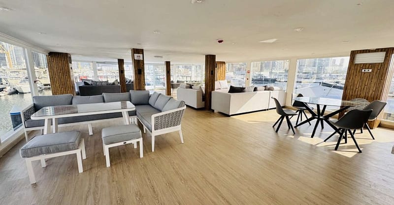Luxury House Boat Sunset Cruise Dubai Marina At Luxury Yachts Dubai Shafqa.com Online Shopping, Best Prices in Dubai UAE 2