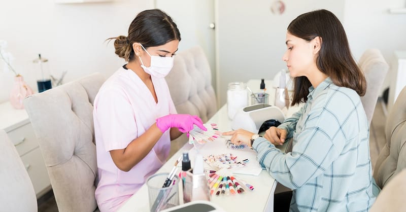 Manicure And Pedicure At Pascual Ladies Salon Abu Dhabi Shafqa.com Online Shopping, Best Prices in Dubai UAE 2