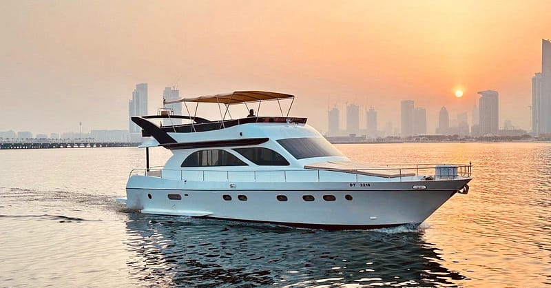 New 75ft Yacht Silver Queen V Up To 30pax For 1, 2, 3, Or 4-Hour Dubai Shafqa.com Online Shopping, Best Prices in Dubai UAE 2