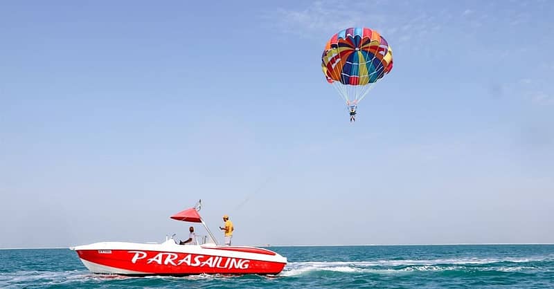 One 30-Minutes Parasailing For One Or Two Pax At Luxury Yachts Dubai Shafqa.com Online Shopping, Best Prices in Dubai UAE 4