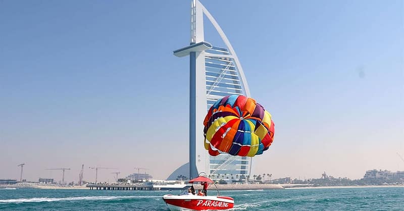 One 30-Minutes Parasailing For One Or Two Pax At Luxury Yachts Dubai Shafqa.com Online Shopping, Best Prices in Dubai UAE 2