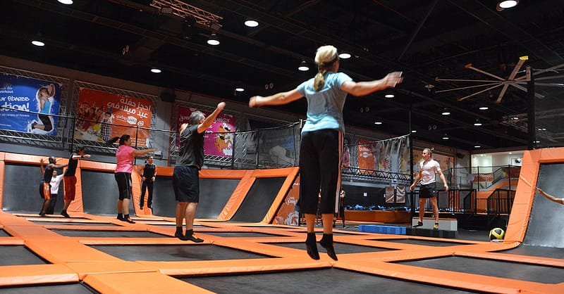 One-Hour Trampoline Park Fun With Inflatable Zone, Foam Pits & More! Dubai Shafqa.com Online Shopping, Best Prices in Dubai UAE 8